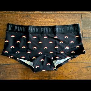 Pink Boy-short Style Panties.